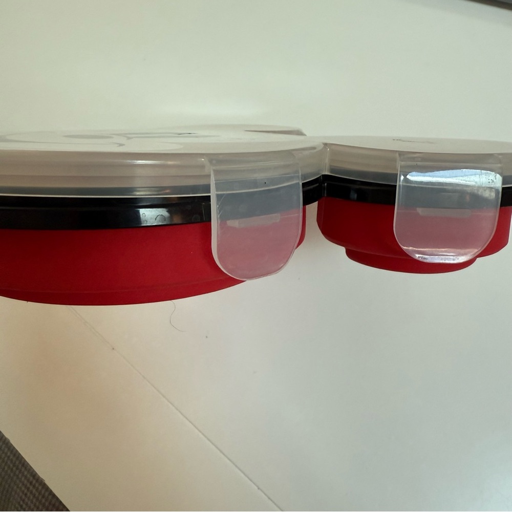 Disney Mickey Mouse Silicone Divided Lunch or Food Container. - Picture 5 of 6